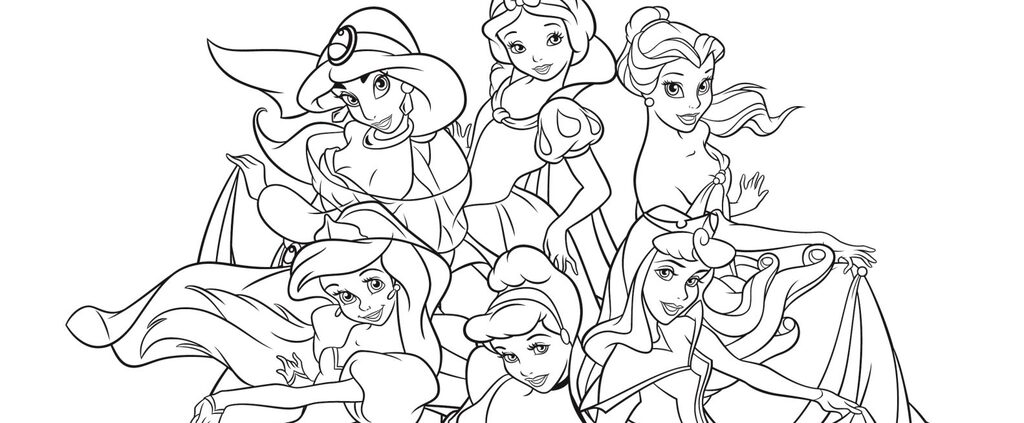 All Disney Princess Coloring Pages